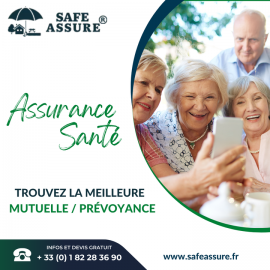 📌Quel que soit votre âge ou vos antécédents, SAFE ASSURE vous aide à choisir la meilleure assurance, selon vos besoins et votre budget.

📌Nous vous...